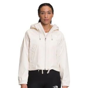 The North Face Women’s Antora Rain Hoodie in Gardenia White